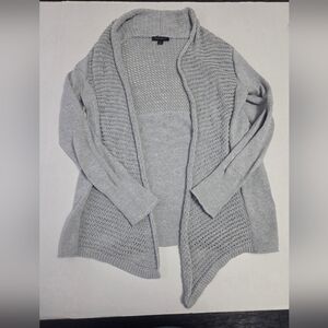 Banana Republic Factory Womens Gray Shawl Collar Cardigan EUC Size M